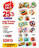 PACK 15 MESES A 30 MESES