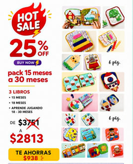 PACK 15 MESES A 30 MESES