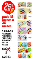 PACK 15 MESES A 30 MESES