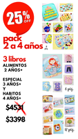 PACK 2-4 AÑOS