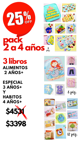 PACK 2-4 AÑOS