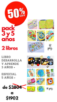 PACK 3 Y 5 AÑOS