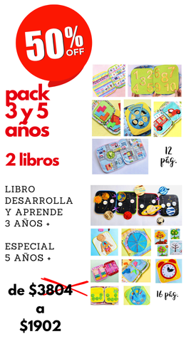 PACK 3 Y 5 AÑOS