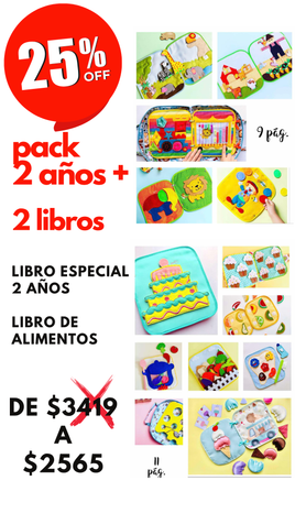 PACK 2 AÑOS +
