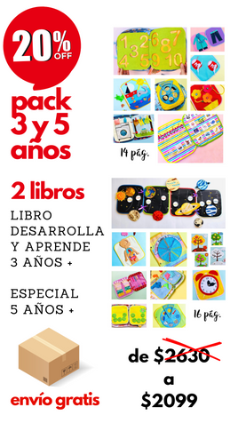 PACK 3 Y 5 AÑOS
