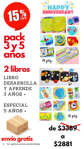 PACK 3 Y 5 AÑOS