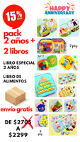 PACK 2 AÑOS +