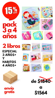 PACK 3-4 AÑOS