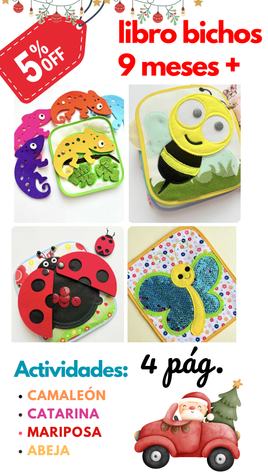 LIBRO BICHOS (9 MESES +)