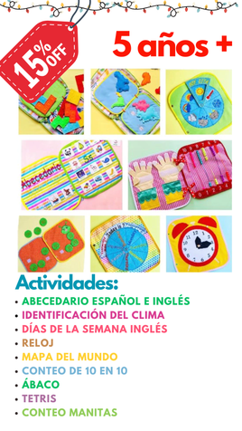 Aprendizaje divertido (5 AÑOS +)