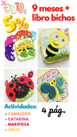 LIBRO BICHOS (9 MESES +)