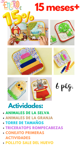 PRIMERAS ACTIVIDADES  (15 MESES +)