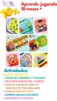APRENDE JUGANDO (18 MESES A 30 MESES)