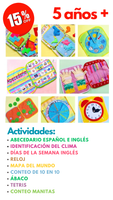 Aprendizaje divertido (5 AÑOS +)