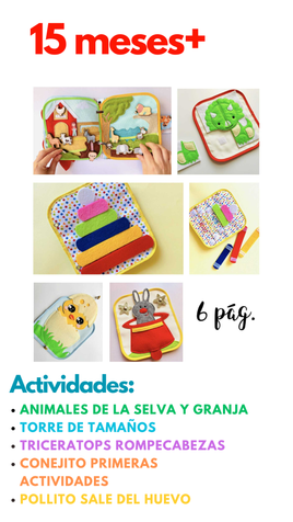 PRIMERAS ACTIVIDADES  (15 MESES +)