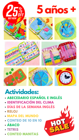 Aprendizaje divertido (5 AÑOS +)