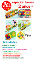 ESPECIAL TRENES (2 AÑOS+)
