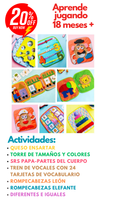 APRENDE JUGANDO (18 MESES A 30 MESES)