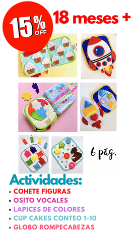 PRIMERAS ACTIVIDADES (18 MESES +)