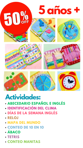 Aprendizaje divertido (5 AÑOS +)