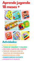 APRENDE JUGANDO (18 MESES A 30 MESES)