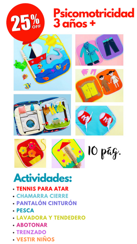 PSICOMOTRICIDAD FINA (3 AÑOS+)