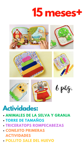PRIMERAS ACTIVIDADES  (15 MESES +)