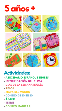 Aprendizaje divertido (5 AÑOS +)