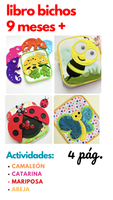 LIBRO BICHOS (9 MESES +)