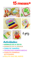 PRIMERAS ACTIVIDADES  (15 MESES +)