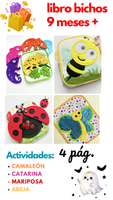 LIBRO BICHOS (9 MESES +)