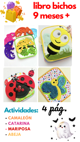 LIBRO BICHOS (9 MESES +)