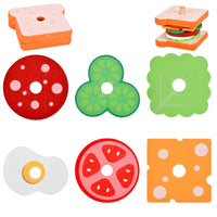 Juego de hamburguesa y sandwich