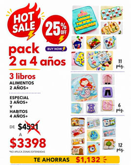 PACK 2-4 AÑOS