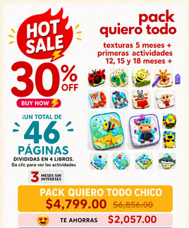 PACK QUIERO TODO CHICO