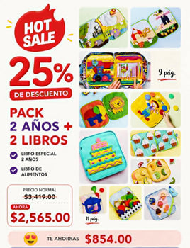 PACK 2 AÑOS +