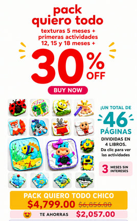 PACK QUIERO TODO CHICO